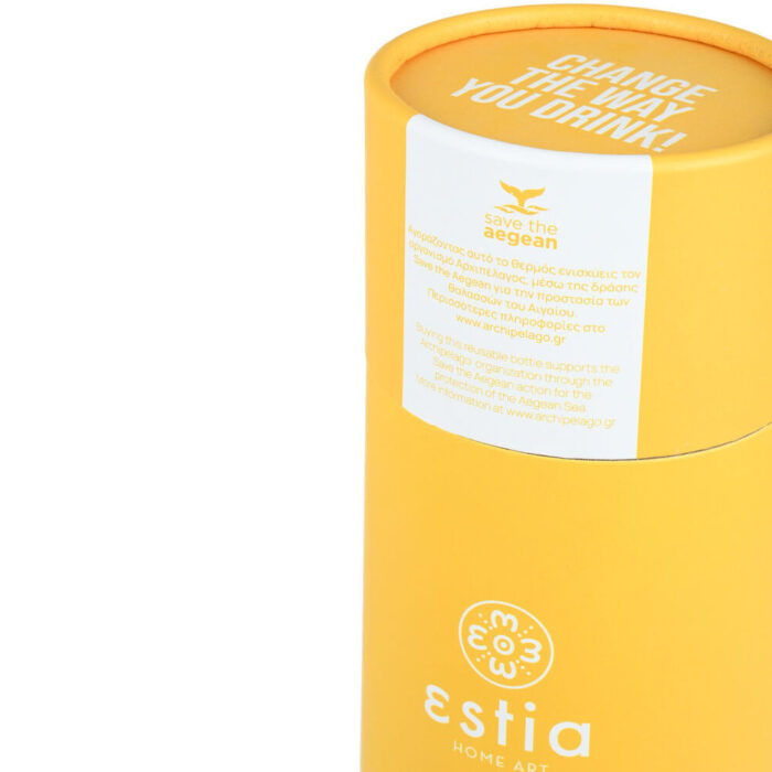 ΘΕΡΜΟΣ ΑΝΟΞΕΙΔΩΤΟΣ ΕΣΤΙΑ FLASK LITE PINEAPPLE YELLOW 5