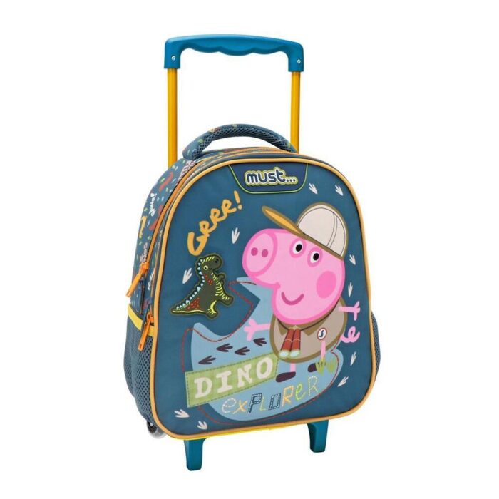 ΤΣΑΝΤΑ TROLLEY ΜΑΣΤ GEORGE PIG DINO EXPLORER