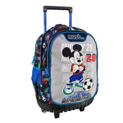 ΤΣΑΝΤΑ TROLLEY MUST GLOW IN THE DARK GAME DAY MICKEY